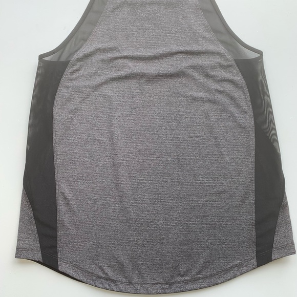Lululemon Run Off Route Sheer Tank Top Racerback Crisscross Strappy Back Black 8 - Picture 10 of 15